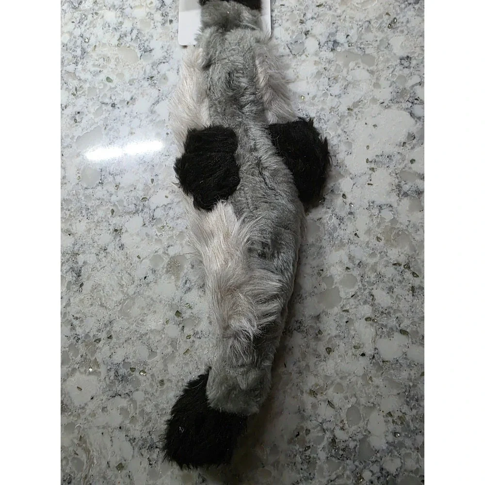 Multipet Cuddle Buddies Empty Nesters Gray Goose Stuffing Free Dog Toy NEW